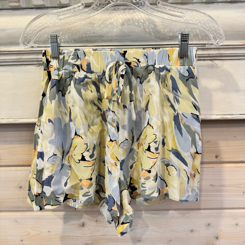 Floral High Waist Women Shorts
